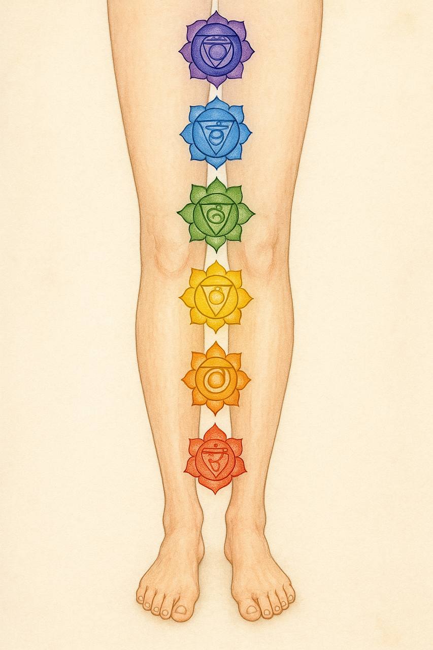 Чакры ног - Ретро лекция